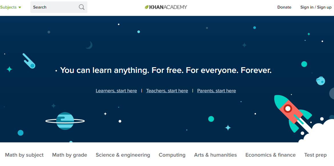 zdroj: Screenshot Khan Academy