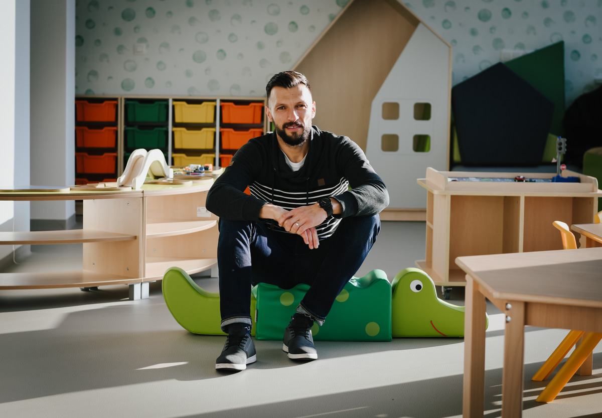 Materské škola littleBIG otvorí svoje brány v januári 2021, hovorí riaditeľ Michal Kubalák. / Foto: Zuzana Gránska