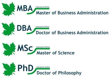 Interactive Online MBA (Master of Business Administration)