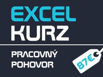 Excel - príprava na pracovný pohovor