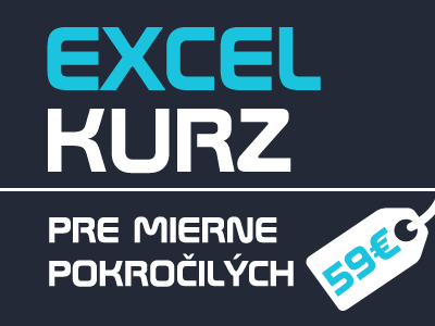 Excel - mierne pokročilý