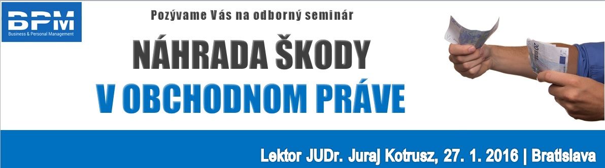 Náhrada škody v obchodnom práve