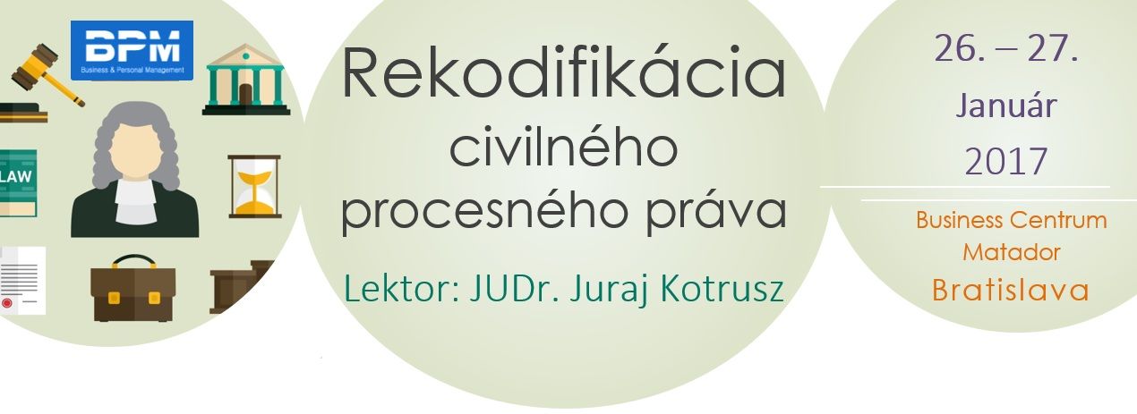 Rekodifikácia civilného procesného práva