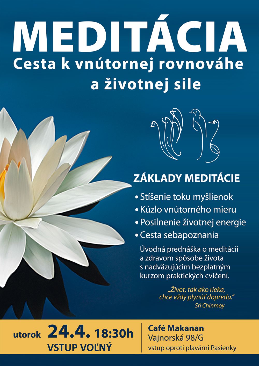 Meditácia - cesta k vnútornej rovnováhe a životnej sile