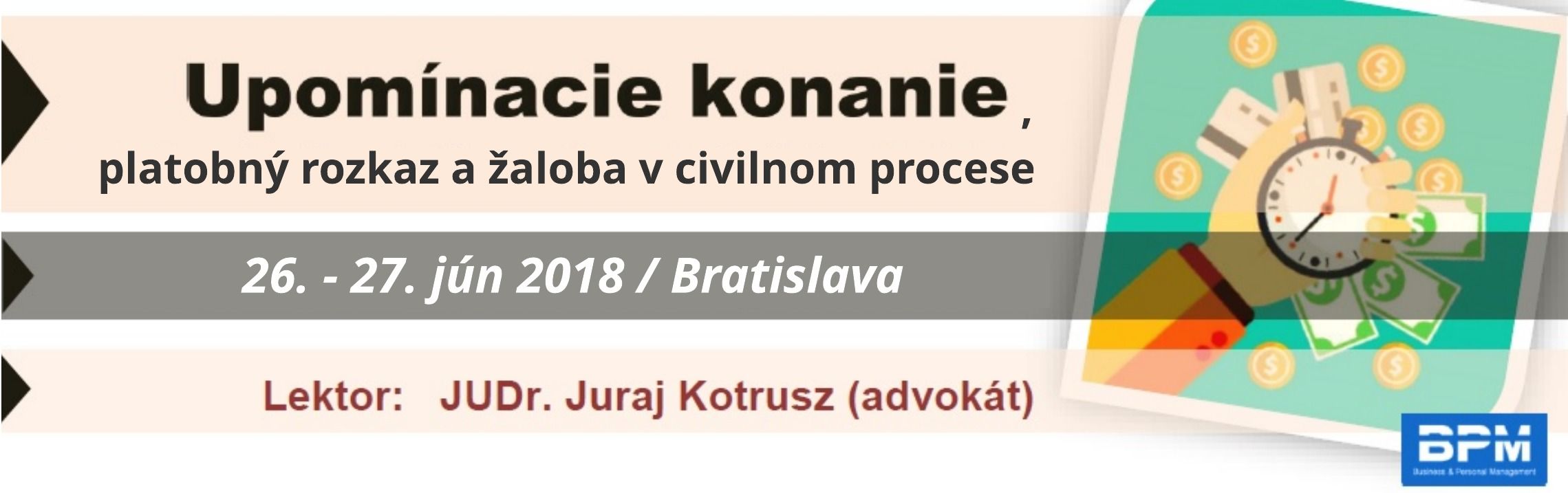 Upomínacie konanie, platobný rozkaz a žaloba v civilnom procese