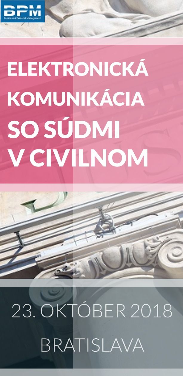 Elektronická komunikácia so súdmi v civilnom procese