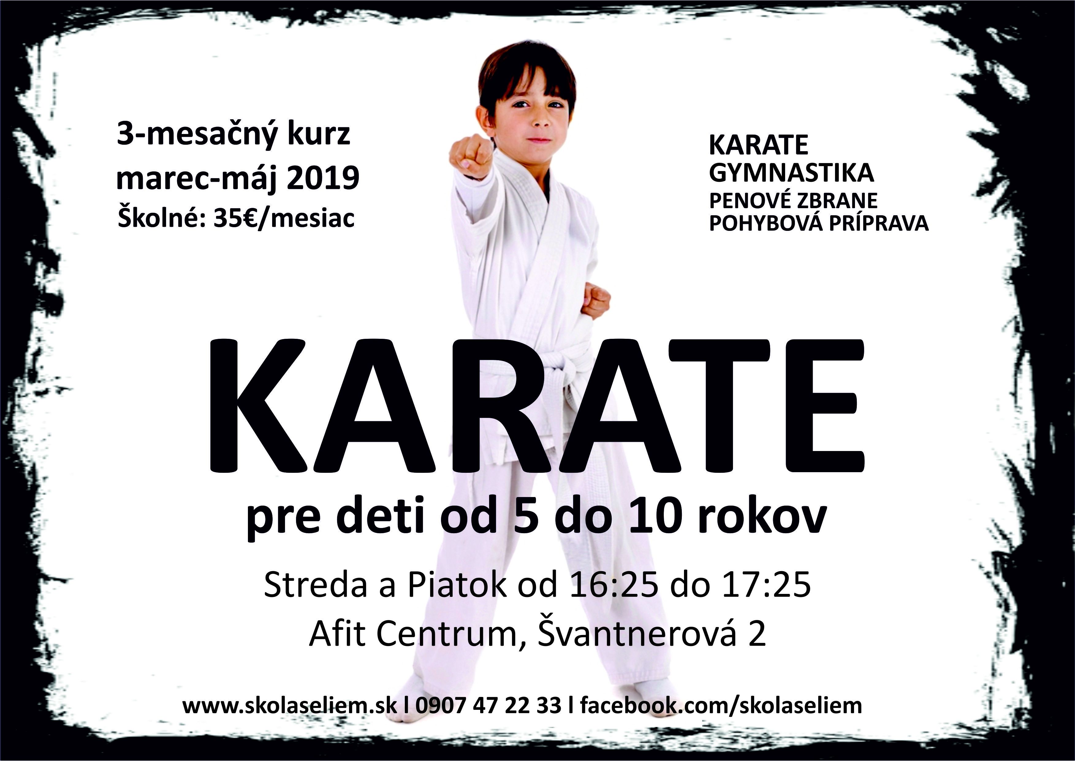 Karate pre deti - Dúbravka