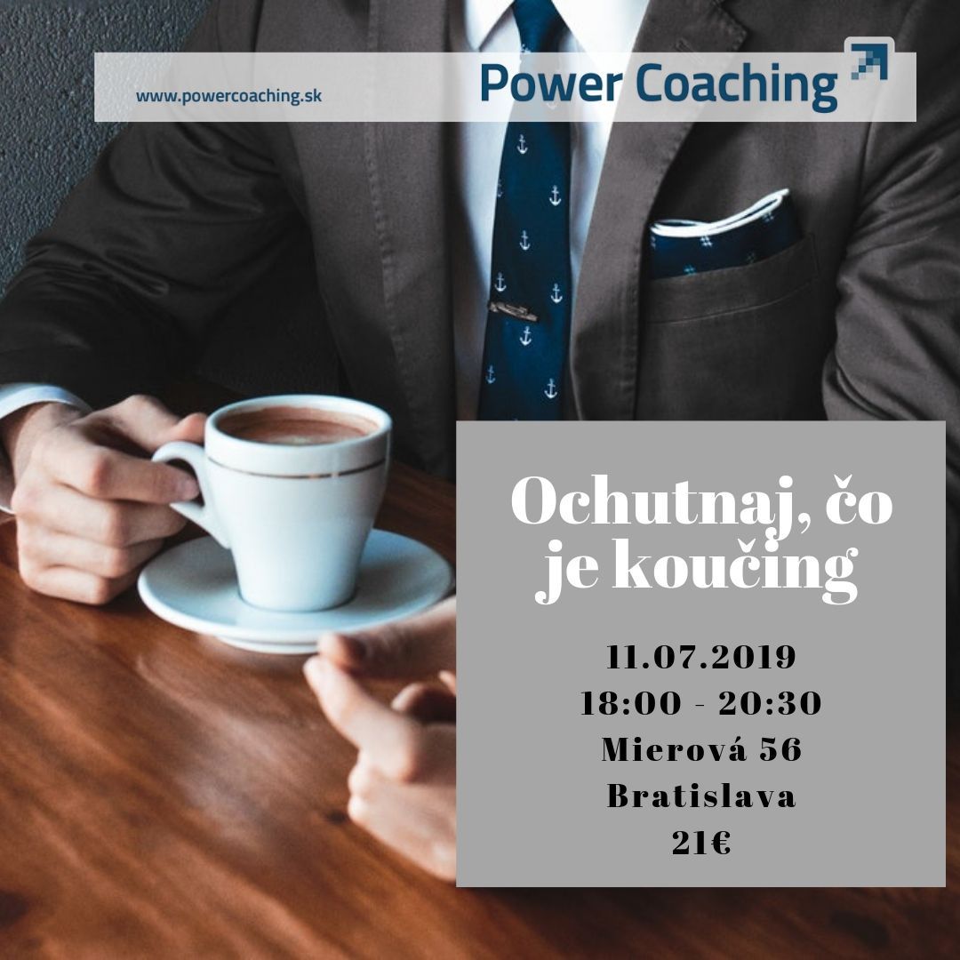 Ochutnaj, čo je koučing