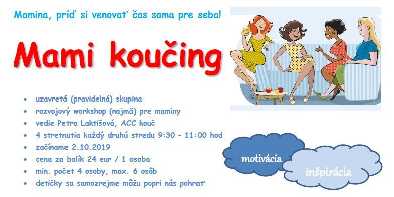 Mami koučing - workshop (uzavretá skupina)