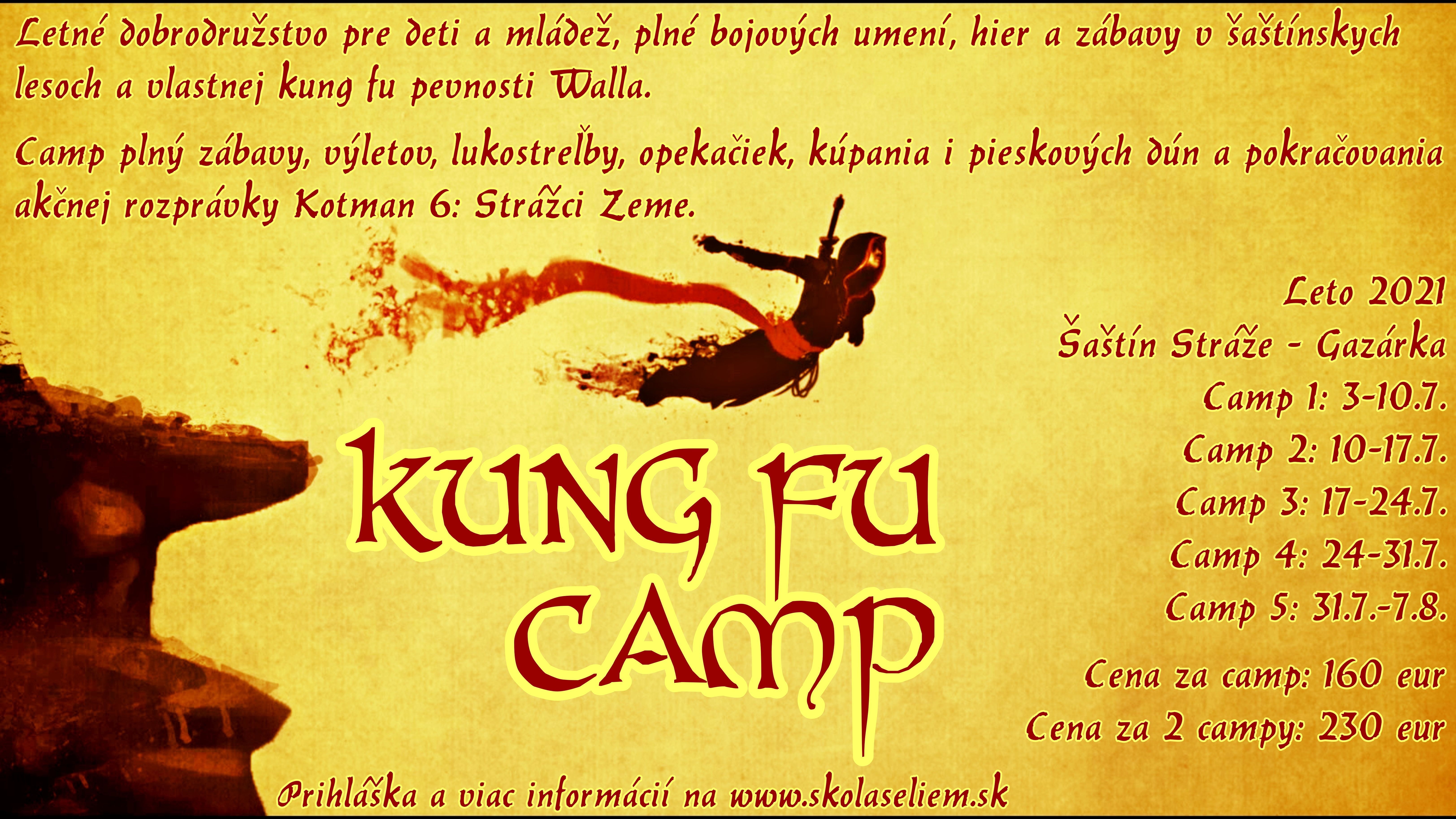 Kung fu camp 2021