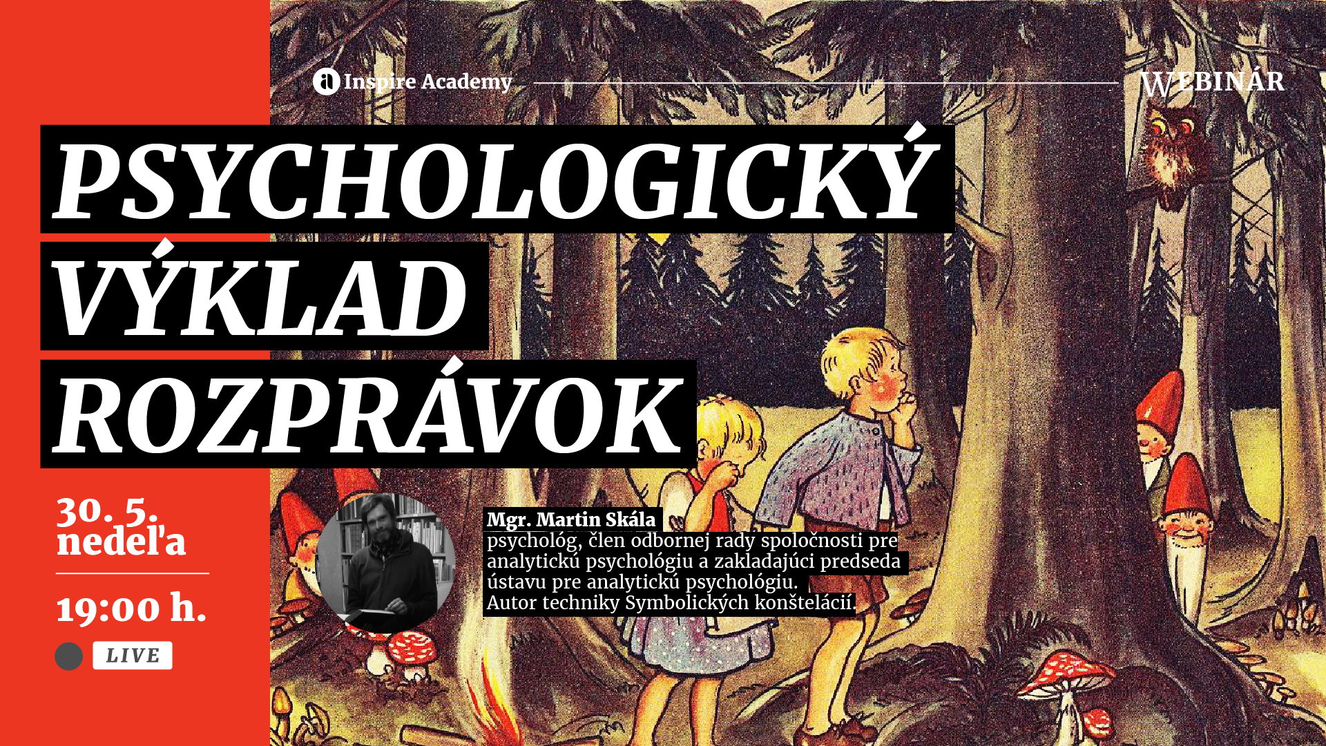 Psychologický výklad rozprávok | Webinár