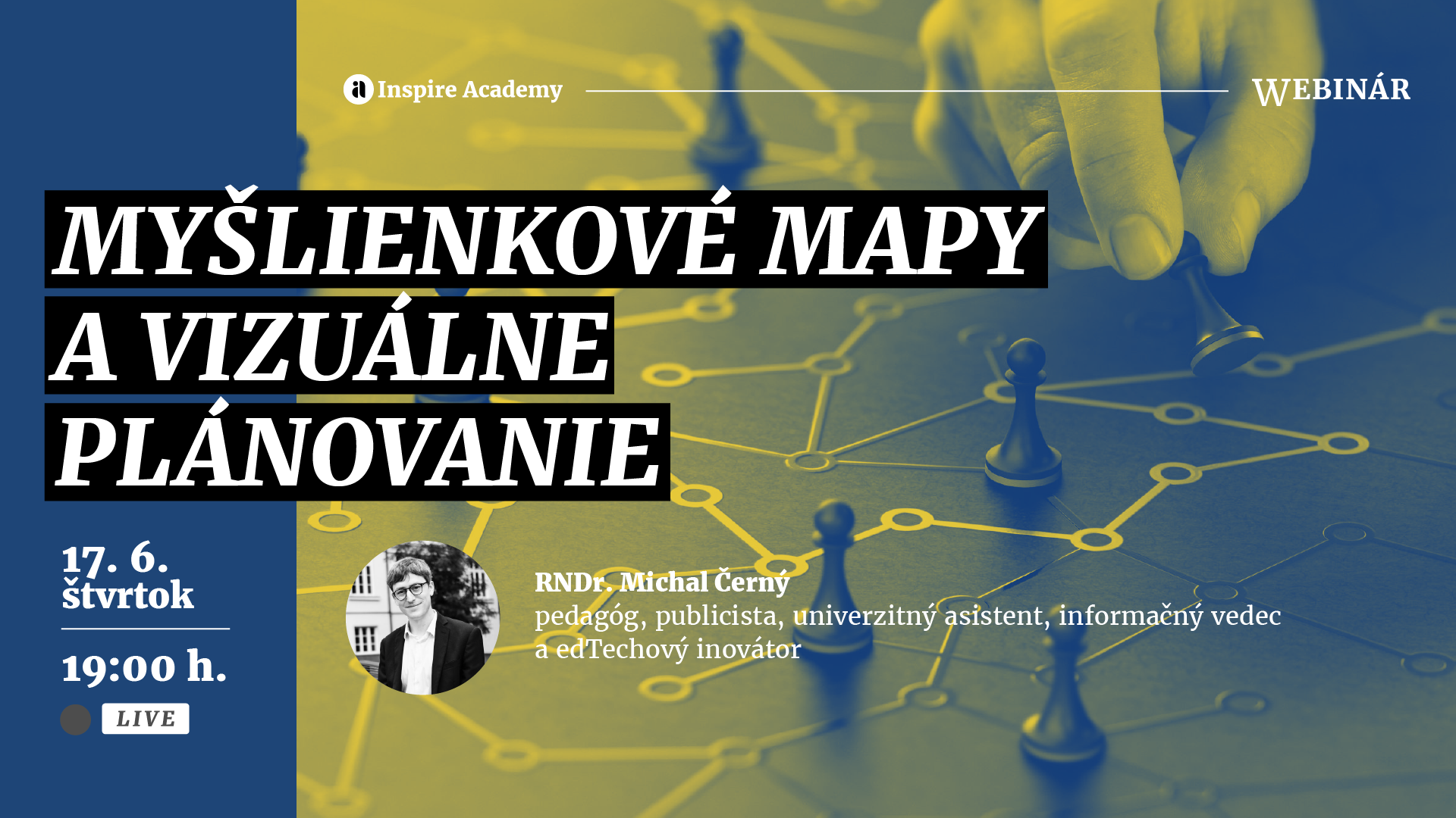 Myšlienkové mapy a vizuálne plánovanie | Webinár