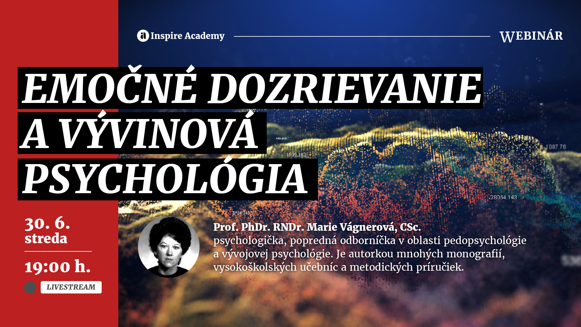 Emočné dozrievanie a vývinová psychológia | Webinár