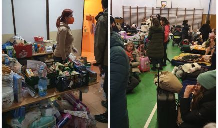 Päť školských internátov PSK prichýlilo viac ako 300 utečencov z Ukrajiny
