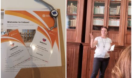 Učiteľka Slovenska Iveta Barková prednášala na medzinárodnom samite pedagógov