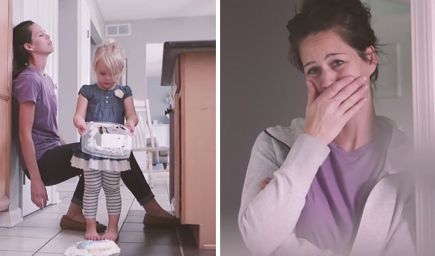 VIDEO: Ako vyzerá ten istý deň z pohľadu mamy a jej dieťaťa?