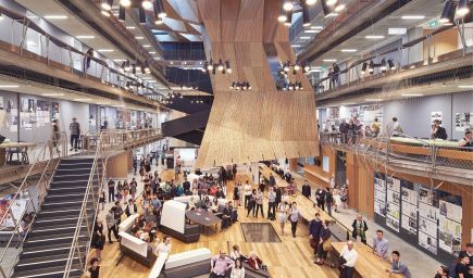 Škola dizajnu v Melbourne je budovou, ktorá vás nielen uchváti, ale študentov i učí, ako robiť dizajn