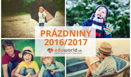 Prázdniny v školskom roku 2016/2017