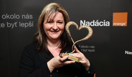 Nadácia Orange predstavila už 13. laureátku ocenenia Srdce na správnom mieste