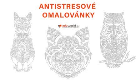 Antistresové omalovánky pre deti i dospelých