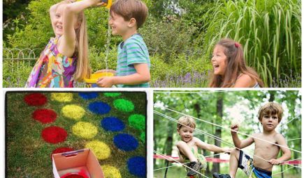 10 tipov na hry pre deti v prírode