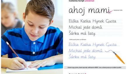 Rodičia a učitelia chcú zachrániť písmo Comenia Script. Organizujú petíciu i Deň husieho brka