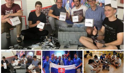 Slovenský tím sa intenzívne pripravuje na robotickú olympiádu v Mexiku