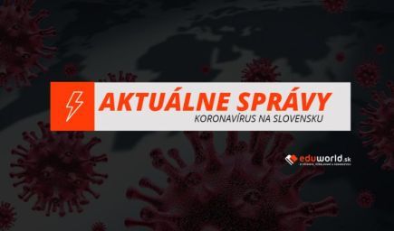 AKTUÁLNE: Školy by si mohli pravidelne testovať deti, rodičov a zamestnancov a mohli by byť otvorené, naznačil premiér