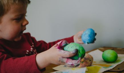 Veľkonočné tvorenie orientované na proces