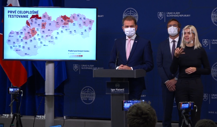 Prezentovali výsledky celoplošného testovania (+ VIDEO)
