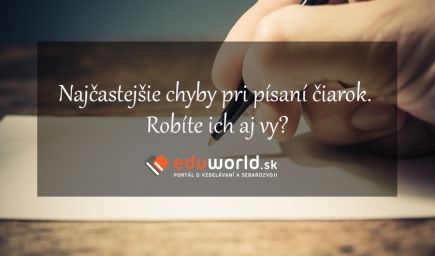 Najčastejšie chyby pri písaní čiarok. Robíte ich aj vy?