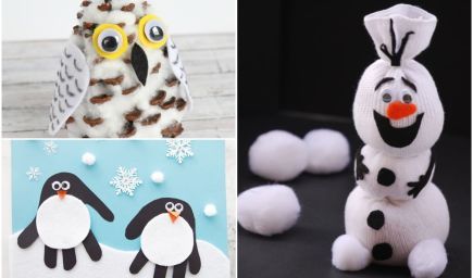 11 inšpirácií na zimné tvorenie pre deti