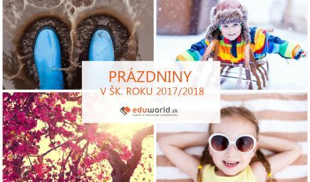 Prázdniny 2017/2018: Poznačte si najnovšie termíny školských prázdnin