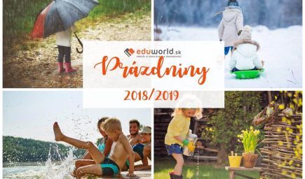 Prázdniny 2018/2019:  Poznačte si najnovšie termíny školských prázdnin