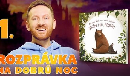 Poznáte rozprávku o tom, aké sú objatia dôležité? Deťom ju rozpráva Miro Jaroš