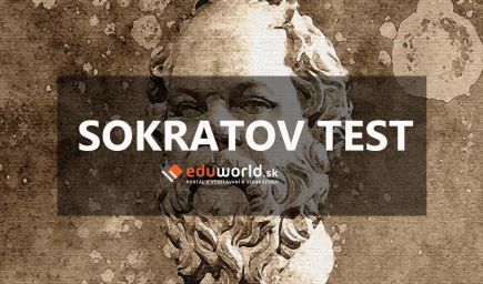 SOKRATOV TEST: Skôr, ako o niekom začnete hovoriť, urobte si vždy tento pár sekundový test!