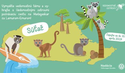 Vymyslite vedomostnú tému a vyhrajte s Vedomostnými ostrovmi poznávaciu cestu na Madagaskar!