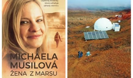 Kniha Žena z Marsu prináša výnimočný príbeh úspešnej Slovenky, ktorá odhaľuje záhady vesmíru