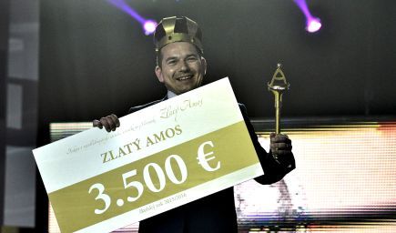 Zlatý Amos 2016: Najobľúbenejším učiteľom sa stal Maroš Jakim z Bratislavy
