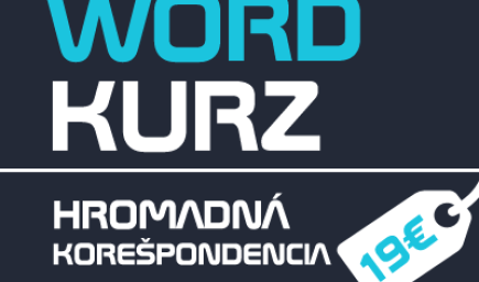 Word - hromadná korešpondencia