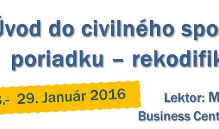 Civilný sporový poriadok - porovnanie nového znenia procesného právneho predpisu s pôvodným O.s.p.