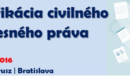 Rekodifikácia civilného procesného práva