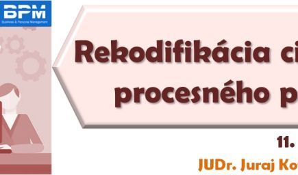 Rekodifikácia civilného procesného práva