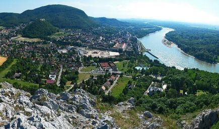 Jednodňový výtvarný kurz pri hrade Hainburg v Rakúsku