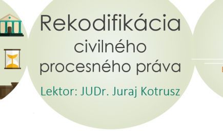 Rekodifikácia civilného procesného práva