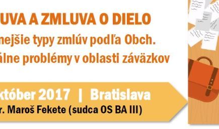 Kúpna zmluva a zmluva o dielo - najfrekventovanejšie typy zmlúv podľa Obch. zákonníka a aktuálne pro