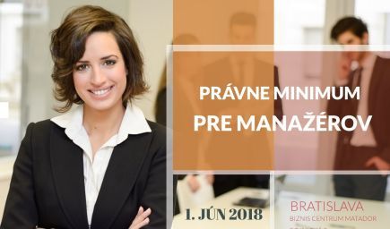 Právne minimum pre manažérov