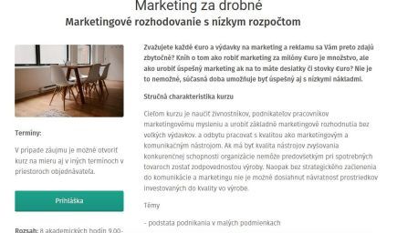 Marketing za drobné