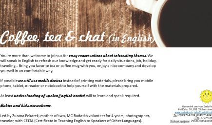 Coffee, Tea & Chat (Angličtina pre maminy)