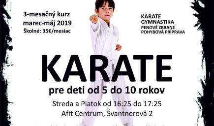 Karate pre deti - Dúbravka